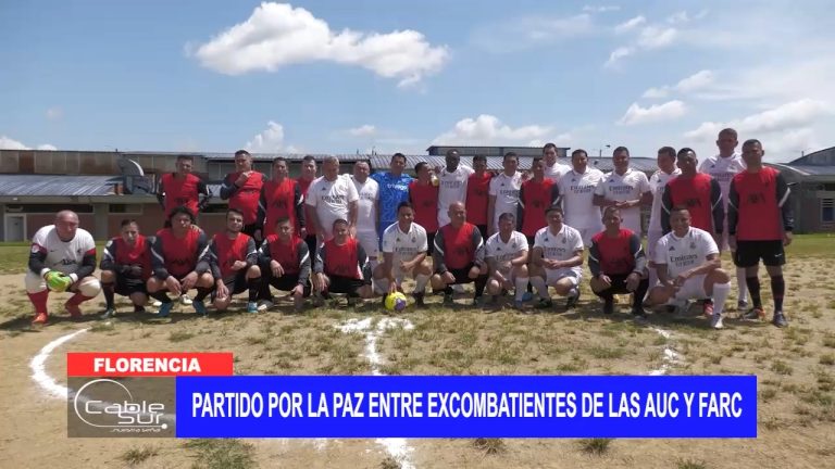 Partido por la paz entre excombatientes de las AUC y FARC