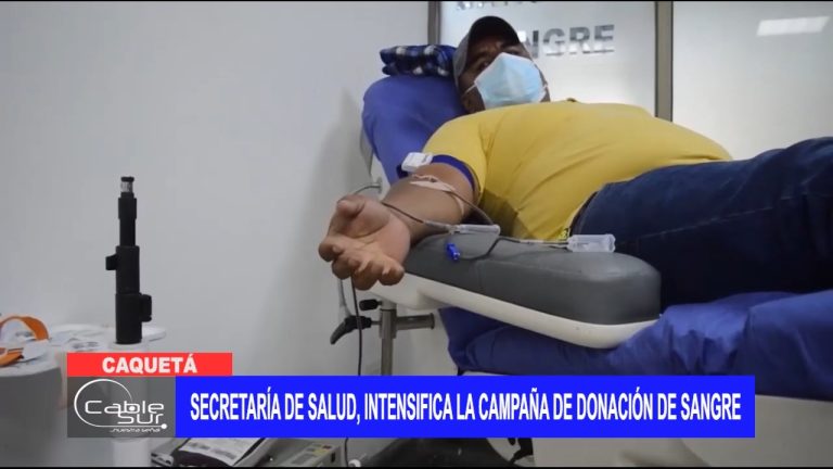 Secretaría de salud, intensifica la campaña de donación de sangre