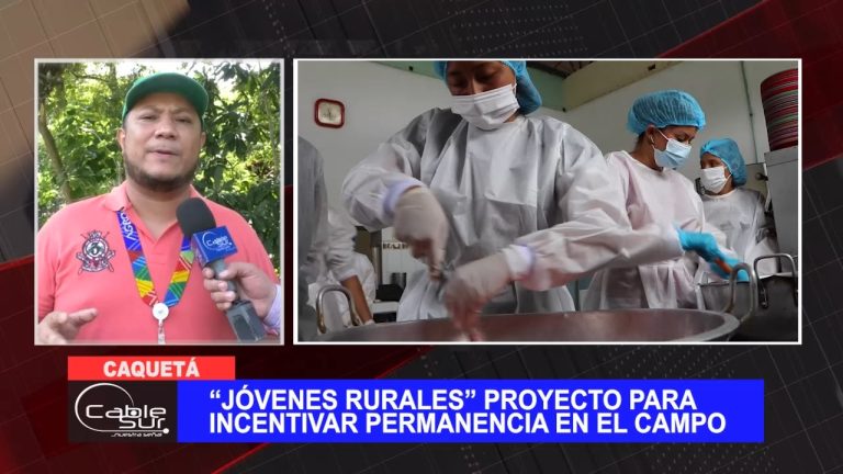 “Jóvenes rurales” proyecto para incentivar permanencia en el campo