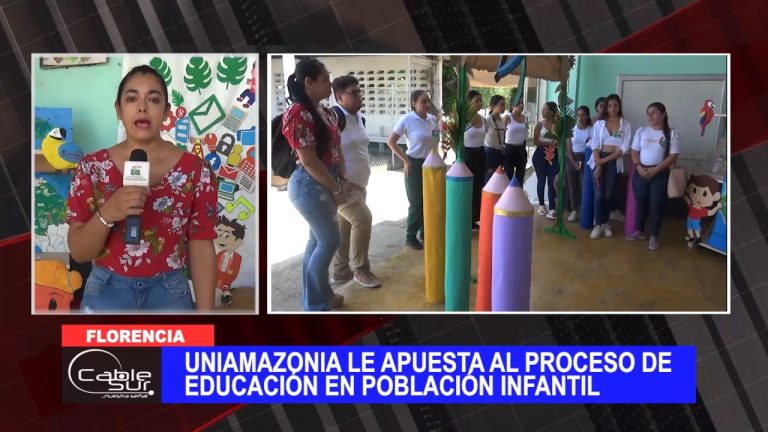Uniamazonia le apuesta al proceso de educación en población infantil