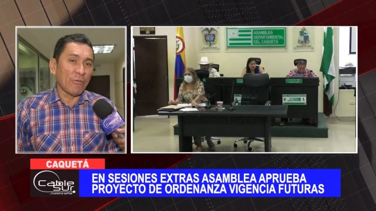 En sesiones extras asamblea aprueba proyecto de ordenanza vigencia futuras