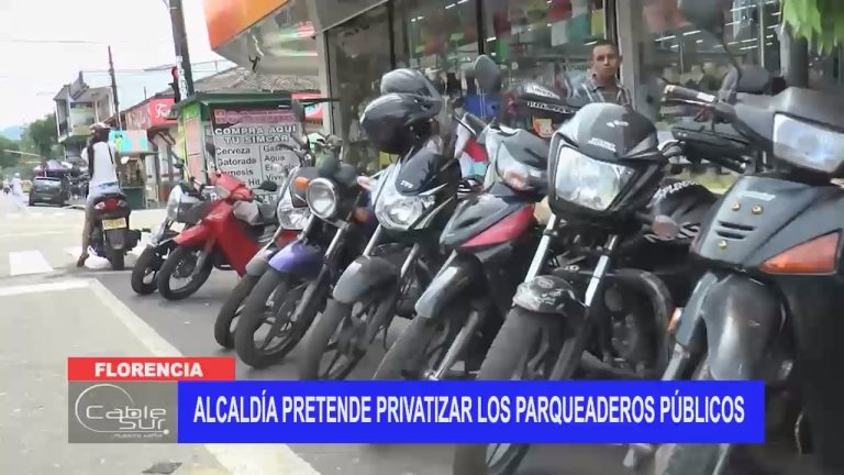 Alcaldía pretende privatizar los parqueaderos públicos