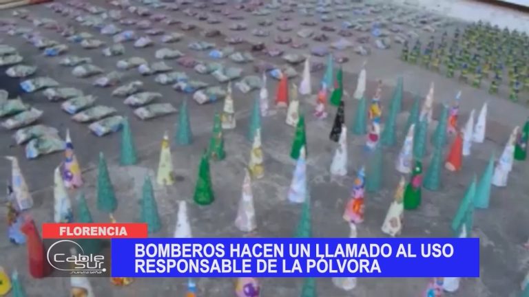 Bomberos hacen un llamado al uso responsable de la pólvora