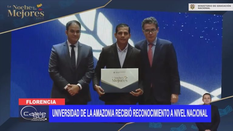 Universidad de la amazonia recibió reconocimiento a nivel nacional