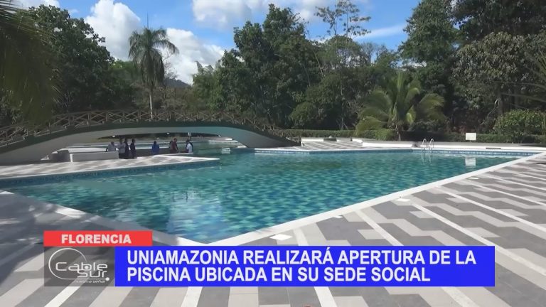 Uniamazonia realizará apertura de la piscina ubicada en su sede social