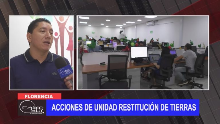 Acciones de unidad restitución de tierras