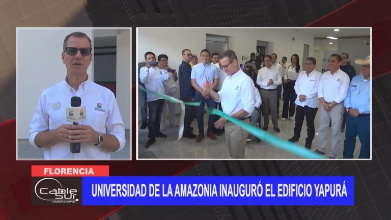 Universidad De La Amazonia Inauguró El Edificio Yapurá