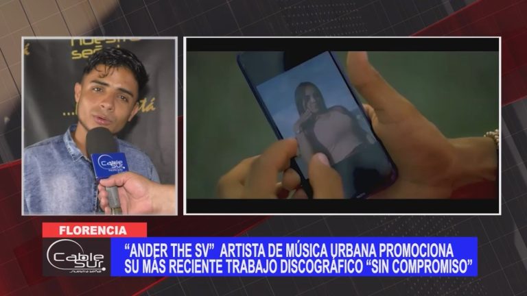 “Ander the SV” artista de música urbana promociona su más reciente trabajo discográfico “Sin Compromiso”