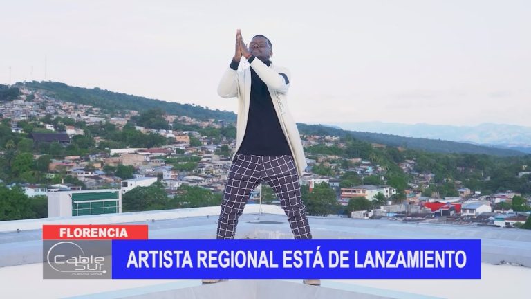 Artista regional está de lanzamiento