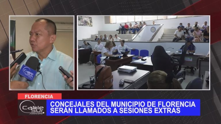 Concejales del municipio de Florencia serán llamados a sesiones extras