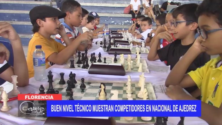 Buen nivel técnico muestra los competidores en nacional de ajedrez