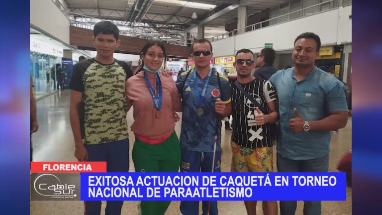 Exitosa actuación de Caquetá en torneo nacional de paraatletismo