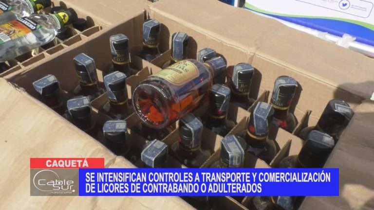 Se intensifican controles a transporte y comercialización de licores de contrabando o adulterados
