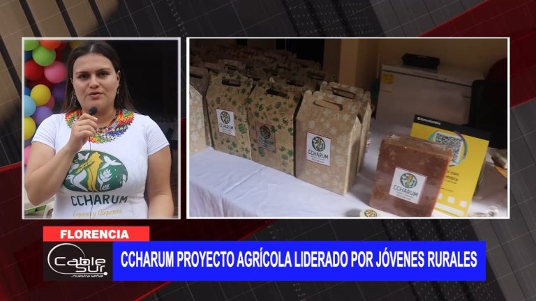 Ccharum proyecto agrícola liderado por jóvenes rurales