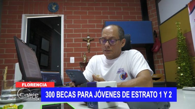 300 becas para jóvenes de estrato 1 y 2