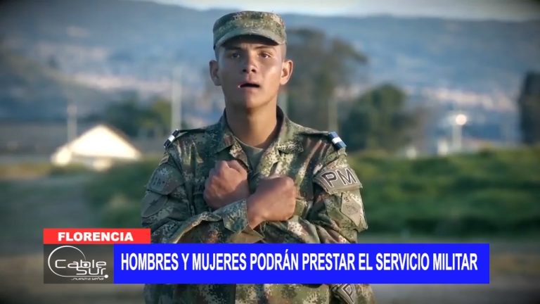 Hombres y mujeres podrán prestar el servicio militar