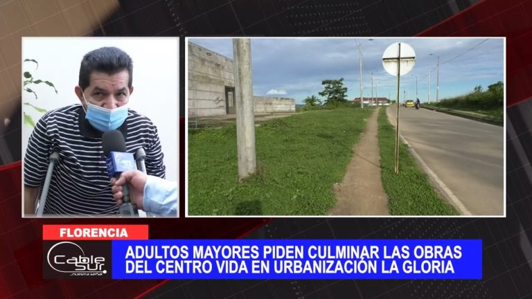 Adultos mayores piden culminar las obras del centro vida en urbanización La Gloria