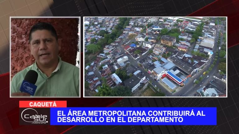 El área metropolitana contribuirá al desarrollo en el departamento