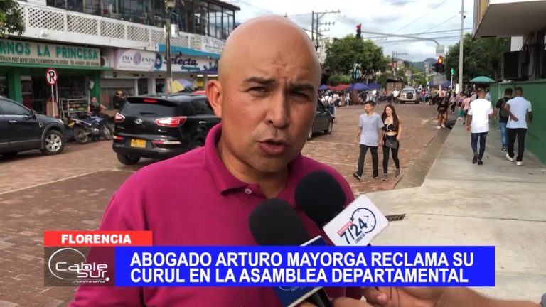 Abogado Arturo Mayorga reclama su curul en la asamblea departamental