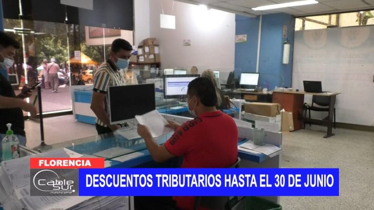 Descuentos tributarios hasta el 30 de Junio