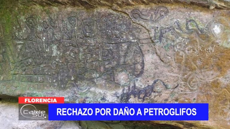 <strong>Rechazo por daño a Petroglifos en Florencia</strong>