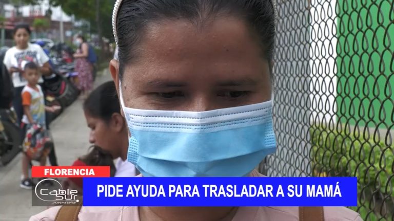 <strong>Pide ayuda para trasladar a su mamá</strong>