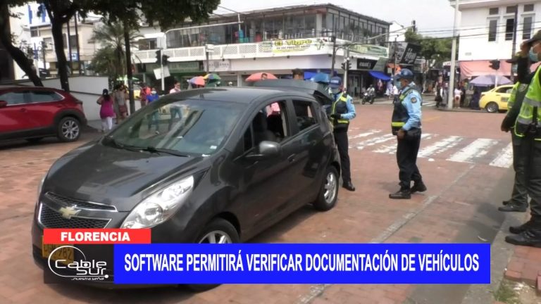Software permitirá verificar documentación de vehículos