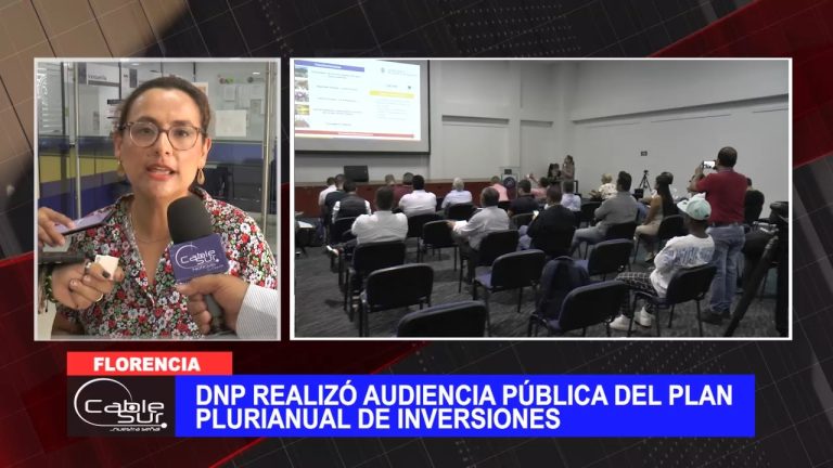 DNP realizó audiencia pública del plan plurianual de inversiones