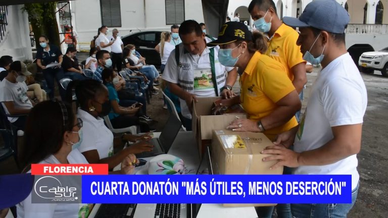 Cuarta donatón “Más Útiles, Menos Deserción”