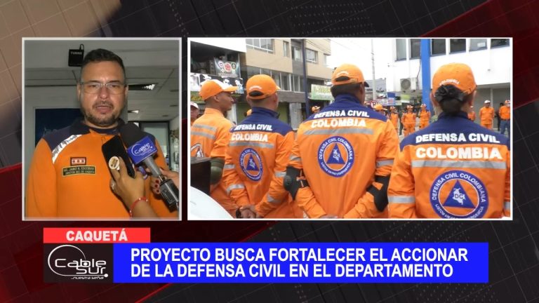 <strong>Proyecto busca fortalecer el accionar de la defensa civil en el departamento</strong>