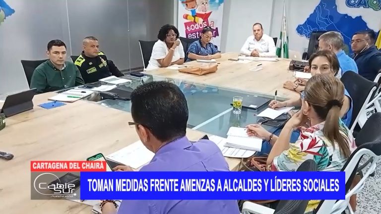 Toman medidas frente amenazas a alcaldes y líderes sociales