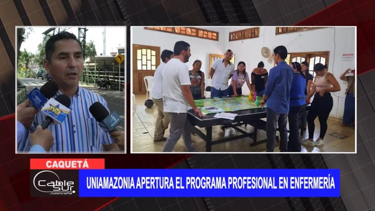 Uniamazonia apertura el programa profesional en enfermería