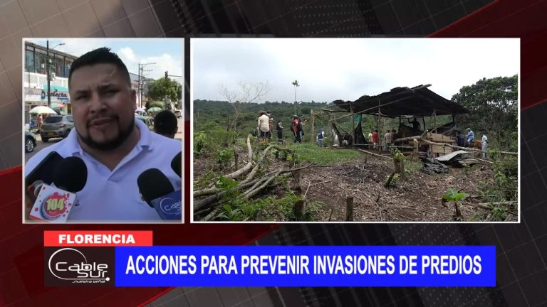 Acciones para prevenir invasiones de predios