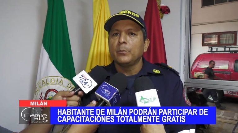 Habitantes de Milán podrán participar de capacitaciones gratuitas