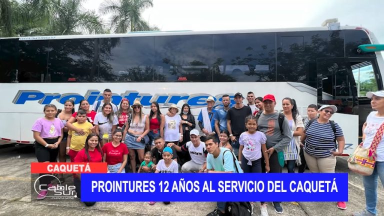 Prointures 12 años al servicio del Caquetá
