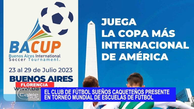 El club de fútbol Sueños Caqueteños presente en torneo mundial de escuelas de fútbol