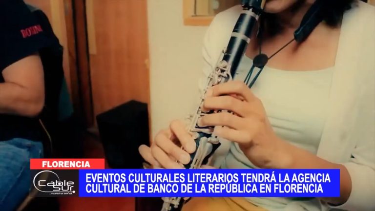 Eventos culturales literarios tendrá la agencia cultural de banco de la república en Florencia