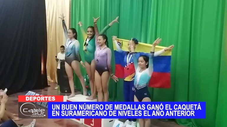 Un buen número de medallas ganó el Caquetá en Suramericano de niveles el año anterior