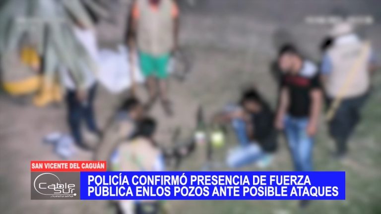 Policía confirmó presencia de fuerza pública en Los Pozos ante posible ataques