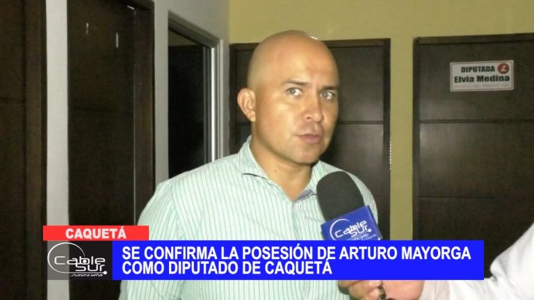 Se confirma la posesión de Arturo Mayorga como diputado de Caquetá