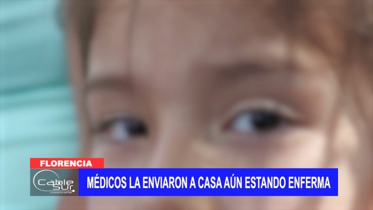 Médicos la enviaron a casa aun estando enferma