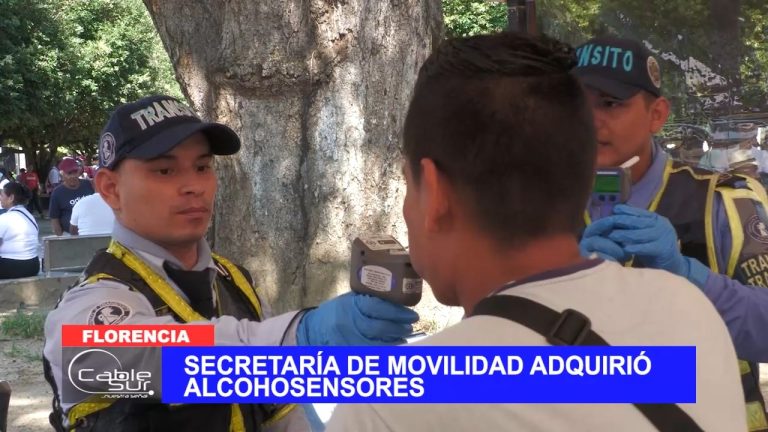Secretaría de movilidad adquirió alcohosensores