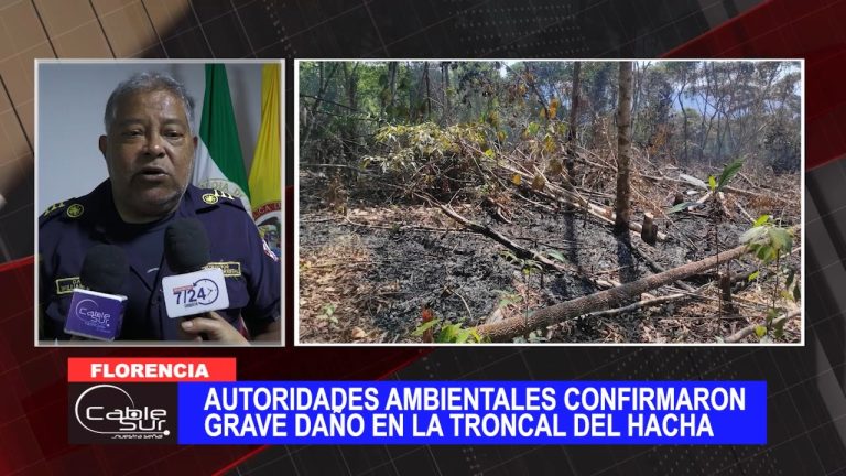 Autoridades ambientales confirmaron grave daño en la Troncal Del Hacha