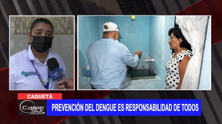 Prevención del dengue es responsabilidad de todos
