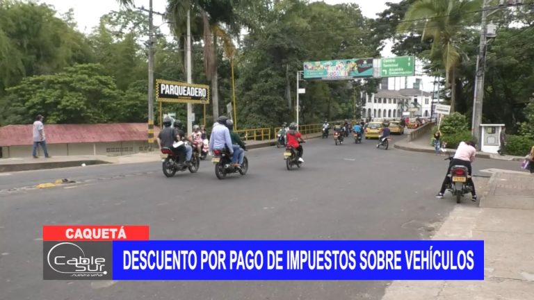 Descuento por pago de impuestos sobre vehículos