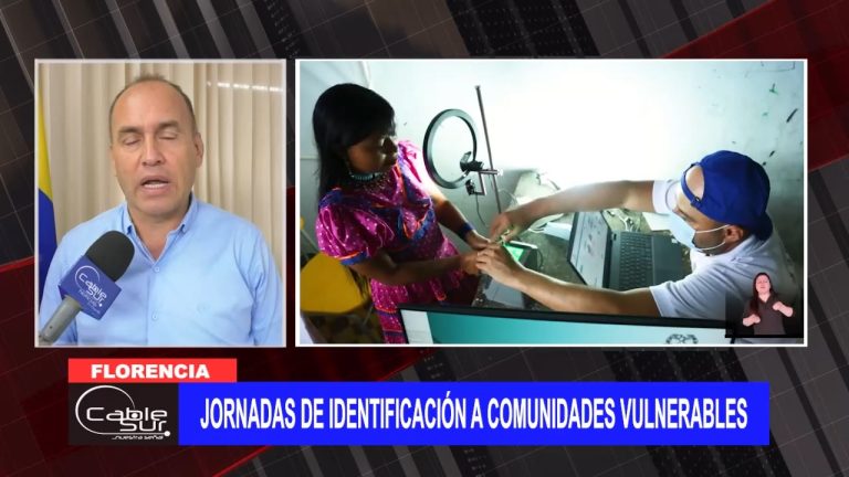 Jornadas de identificación a comunidades vulnerables