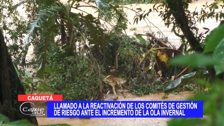 Llamado a la reactivación de los comités de gestión de riesgo ante el incremento de la ola invernal