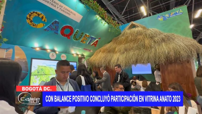 Con balance positivo concluyó participación en vitrina Anato 2023