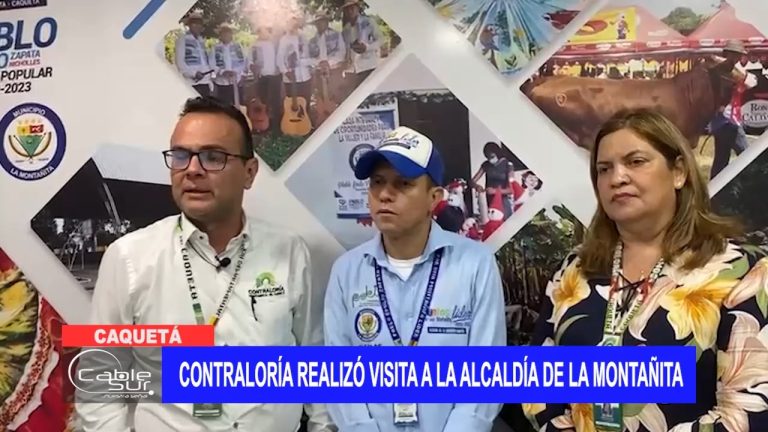 Contraloría realizó visita a la alcaldía de La Montañita