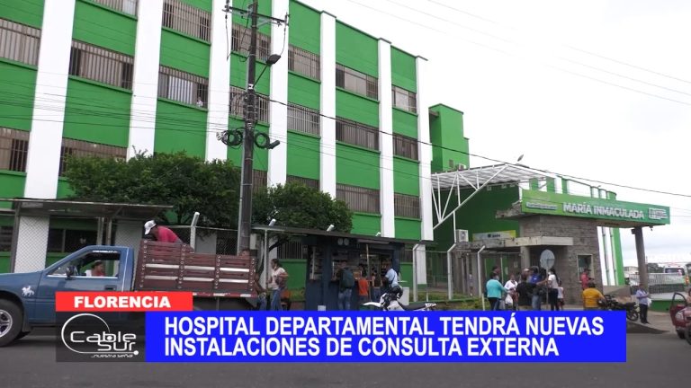 Hospital departamental tendrá nuevas instalaciones de consulta externa
